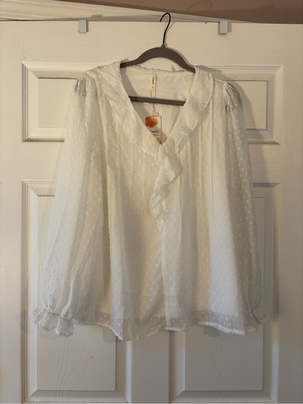 NWT white blouse